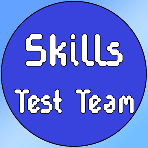 This is a picture of the Skills Team -Test Team logo, clicking this should join you to the Team