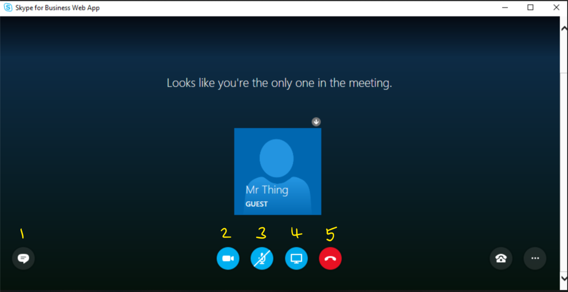 how to cancel a skype meeting