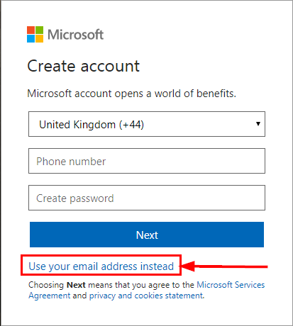 how to change email id on microsoft account