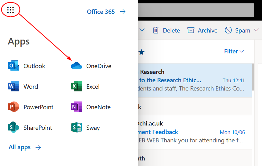 Using OneDrive | Support and Information Zone
