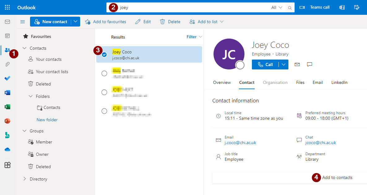 Email & calendar (Office 365) | Support and Information Zone