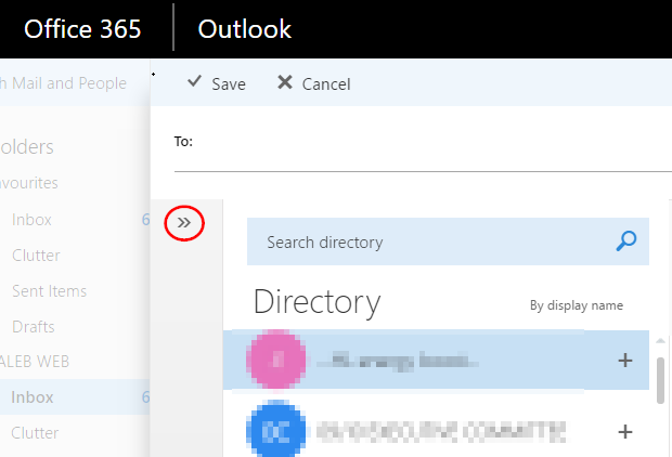 Creating an email contact group in Office 365 | Support and Information Zone