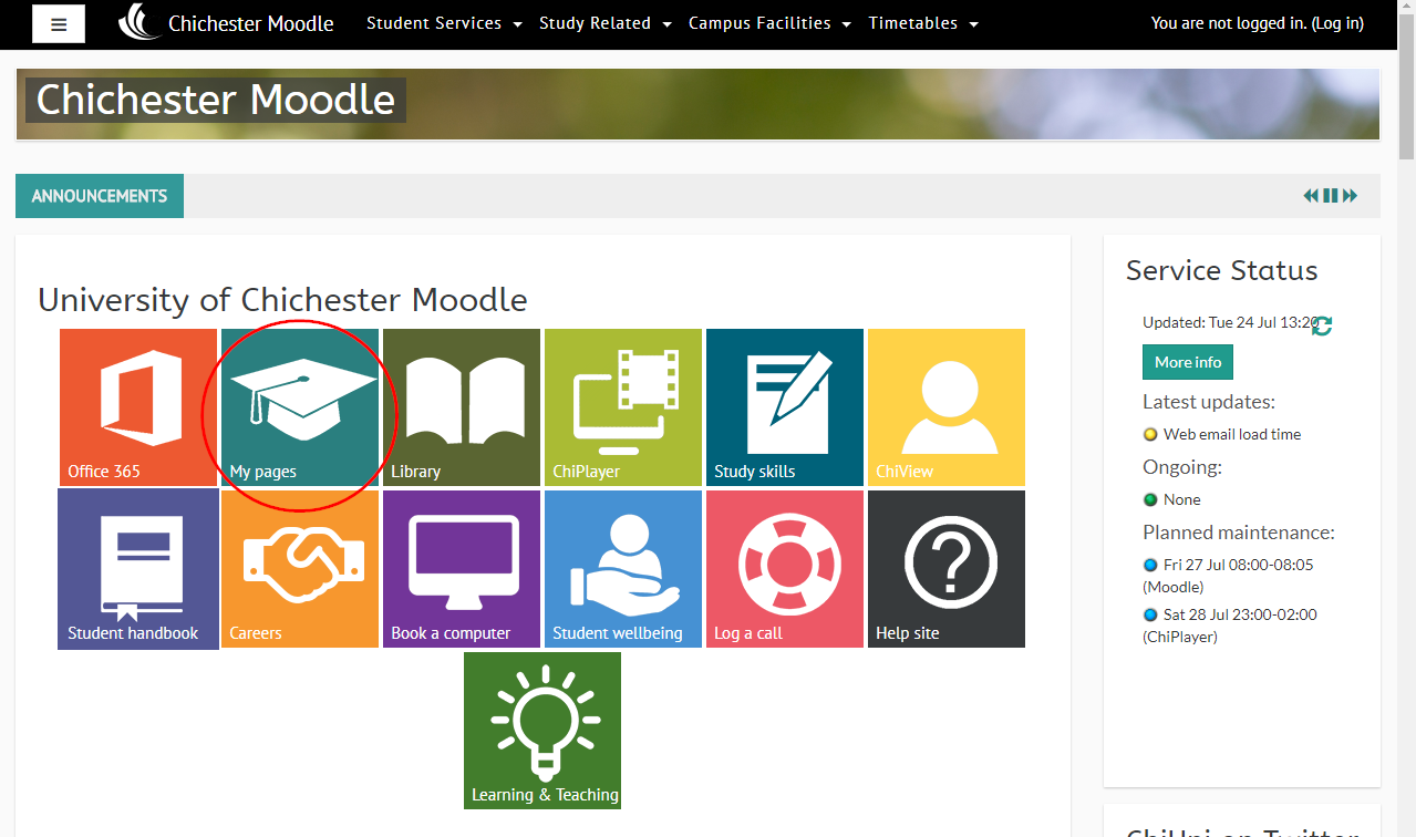 Moodle | Support and Information Zone