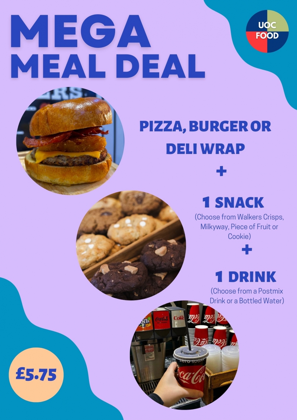 mega meal deal poster