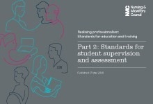 NMC link to standards for students supervision